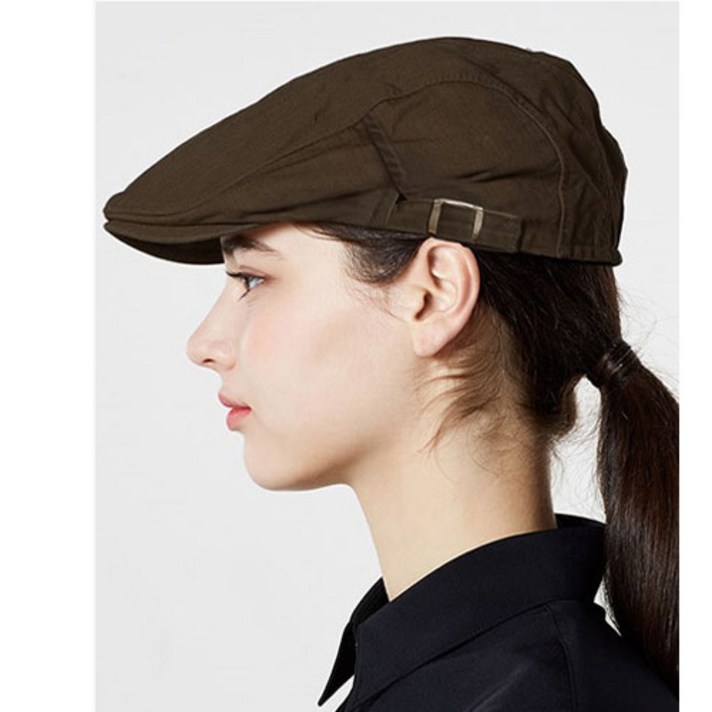 조절끈 헌팅켑 베레모 모자 헌팅캡 서빙 카운터 조리 깔끔한모자 음식점 식당 참존어패럴 참존까운, C-531 커피