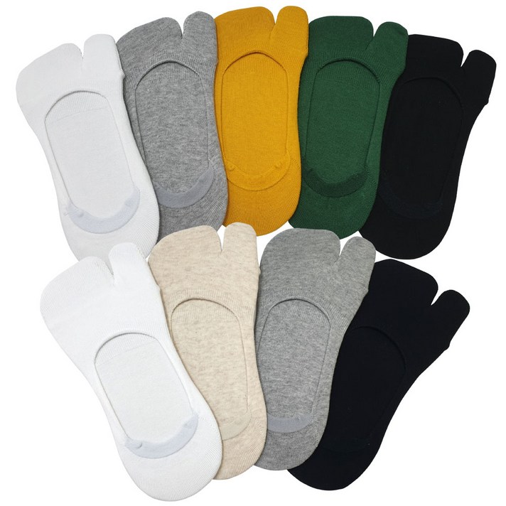 남성 여성 타비 덧신 양말 에어리프트 마르지엘라 슈즈 족발 페이크 삭스