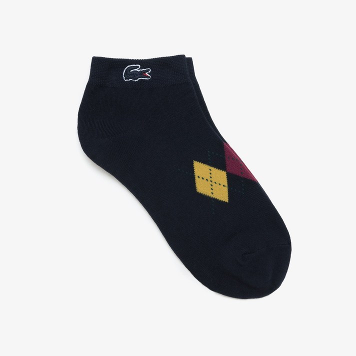 [라코스테] 여성 아가일 발목 양말 RA035E-51N 166