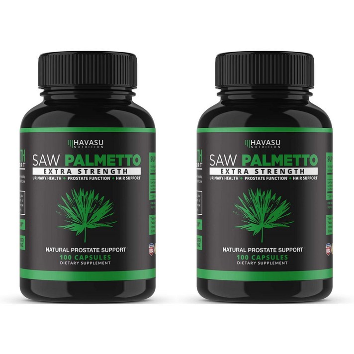 Havasu Nutrition Saw Palmetto 하바수 뉴트리션 쏘팔메토 100캡슐 2팩, 1개, 1