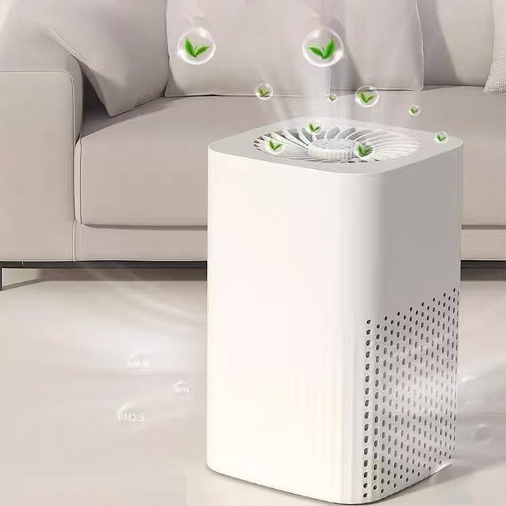ANYOU  공기청정기 포름알데히드 제거 가정용 탁상용 소형 실내흡연 고양이털 음이온 탈취기