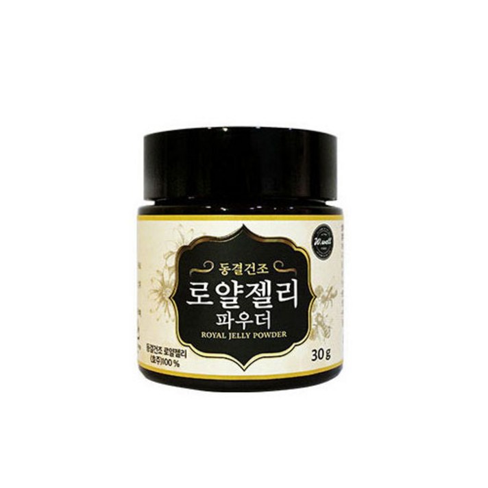 동결건조 로얄젤리 파우더 30g 가족건강 후기 추천 많이팔리는 활력 피로개선 콜레스테롤 수험생 남편, 2병
