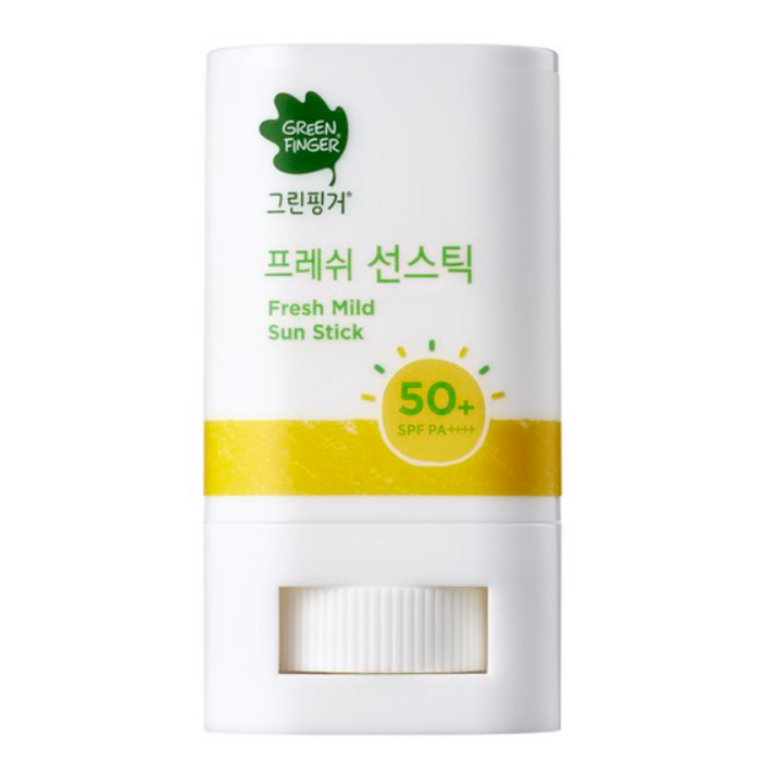 그린핑거 프레쉬 마일드 선스틱 SPF50 PA, 15g, 1개