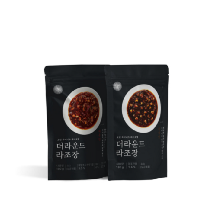 더라운드 라조장 밀키트 짜장 마라 중국소스 덮밥 간장맛 매운맛 180g 세트, 더라운드세트 16봉 [간장맛8 + 매운맛8]