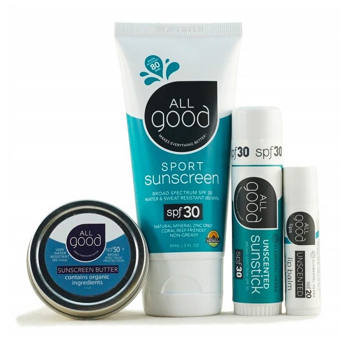 올굿 All Good Makes Everything Better 올 굿 미네랄 썬 케어 세트