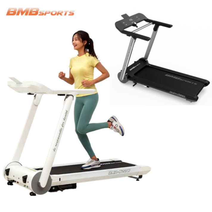 비앰비스포츠 리얼런닝머신 BMR-X22 층간진동흡수 무진동 저소음 가정용 런닝 B, 블랙