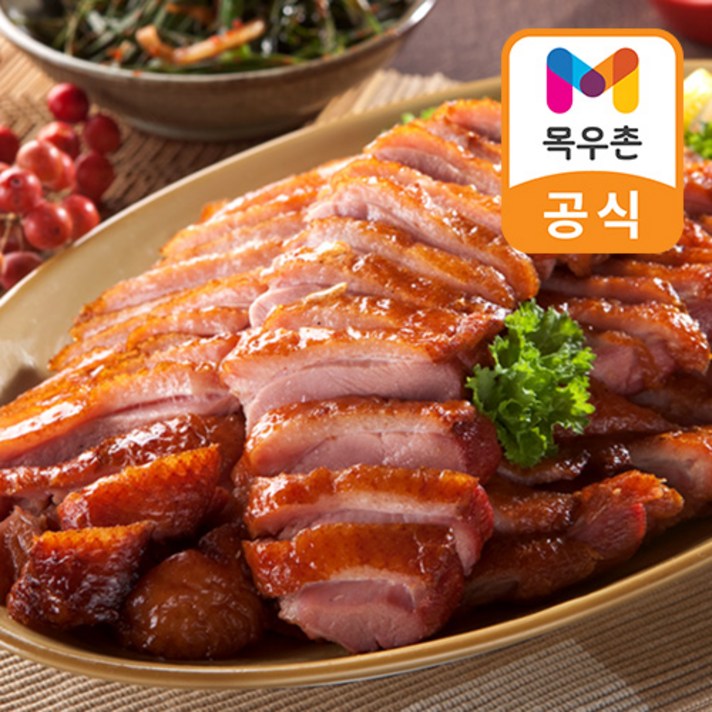 목우촌 [목우촌] 허브갈릭 훈제오리 슬라이스 210g x 6팩+소스 3봉