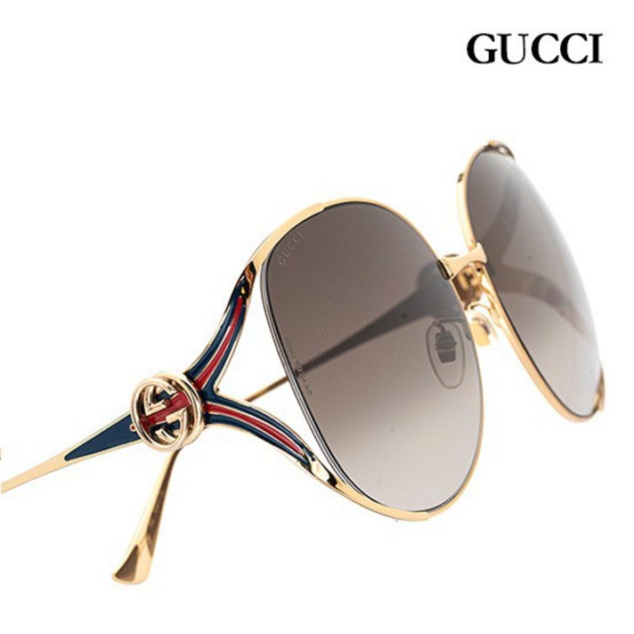 [구찌] GG인터로킹 메탈 선글라스 GG0225S