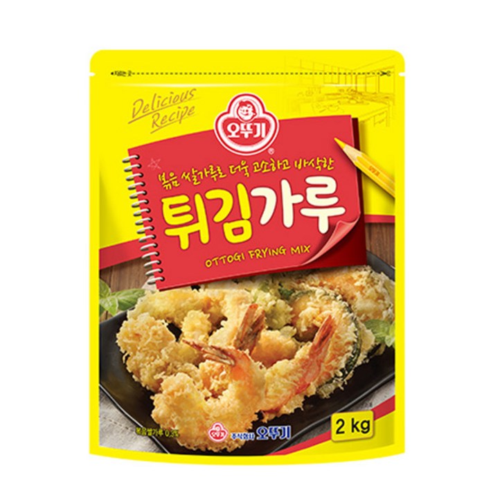 오뚜기 튀김가루, 2kg, 6개