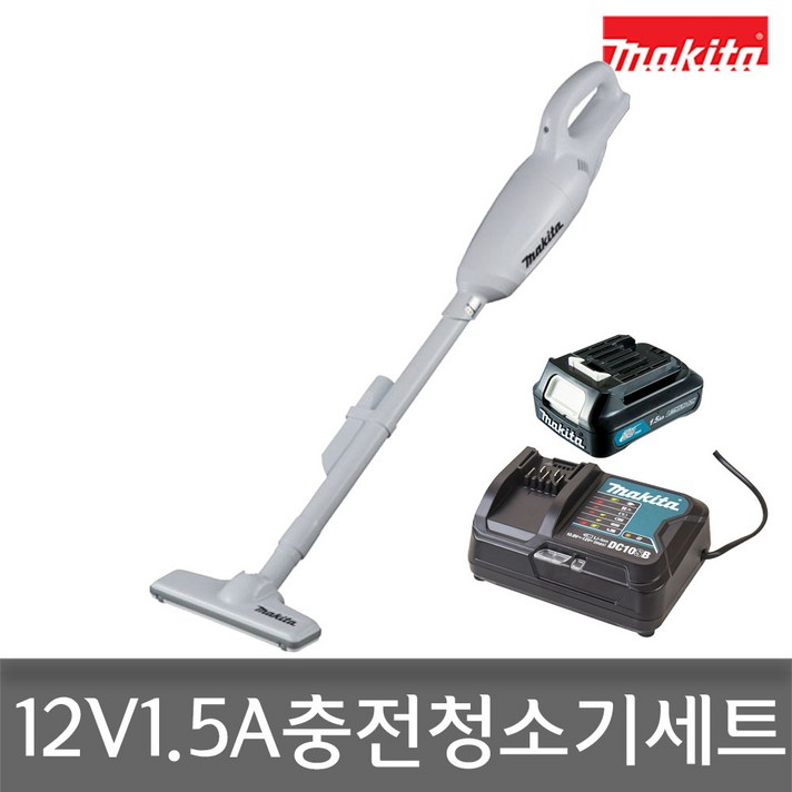 마끼다 CL106FDSYW 12V 1.5Ah 충전식 무선 청소기