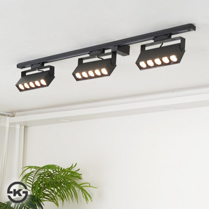 포틴 LED COB 레일등 25W 카페 레일조명 매장조명 집중형 스팟조명, 화이트, 1개 포틴 LED COB 레일등 25W 카페 레일조명 매장조명 집중형 스팟조명, 화이트, 1개