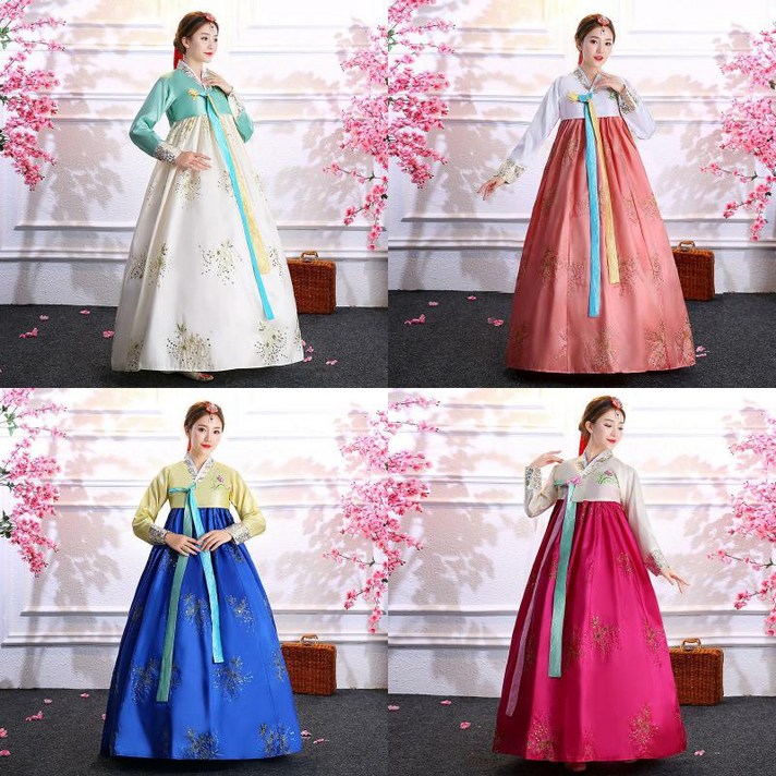 세트 의상 여성 생활오르난 개량 한복 전통