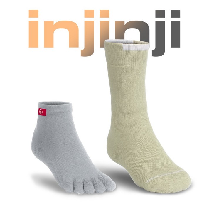 인진지 NEW 트레일러 올리브 + NEW 라이너 쿨맥스 아웃도어 양말 중목 등산 트레킹 백패킹 스포츠 기능성 남자 여자, medium(255~270)