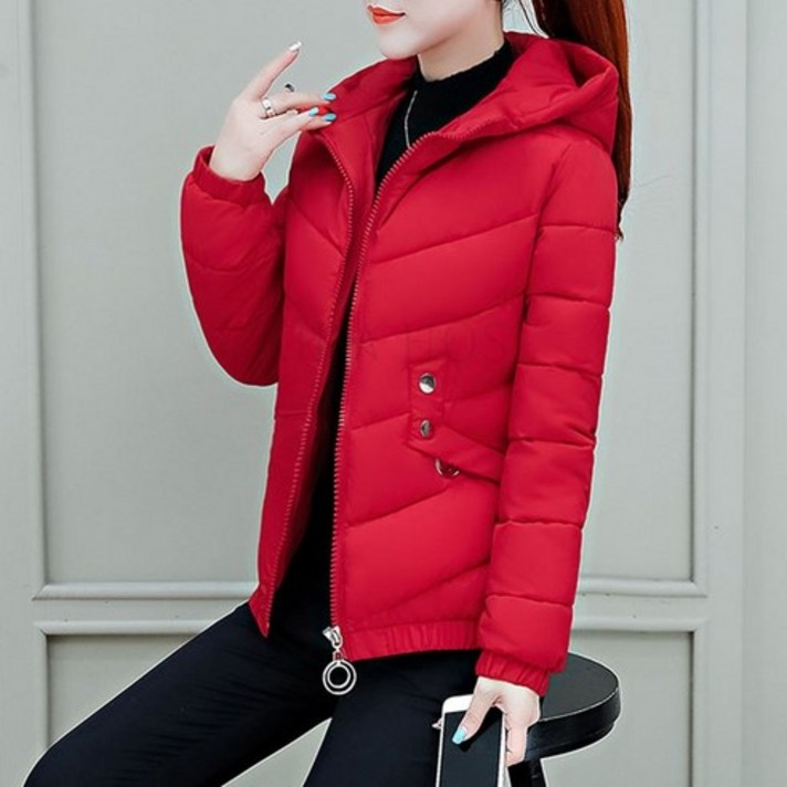 kirahosi 모던 캐주얼 여성 숏 패딩 점퍼 야상 추동 아우터 데일리 112호+ 덧신 증정 BFn8n7pt