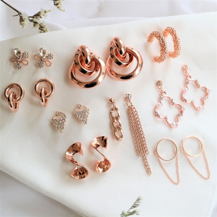 pkpj무배 감동 18개세트 데일리 9종세트귀걸이 2color