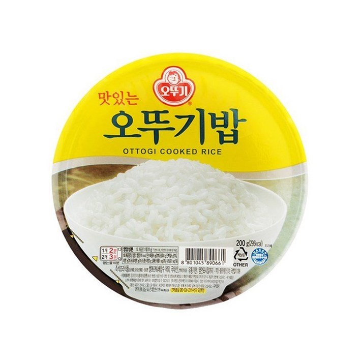 오뚜기 맛있는 오뚜기밥, 210g, 36개