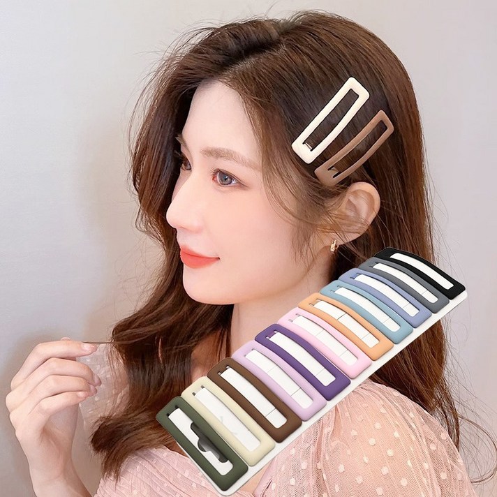  [EMK] EZ리빙 무광 파스텔 왕 똑딱핀 11p D050 