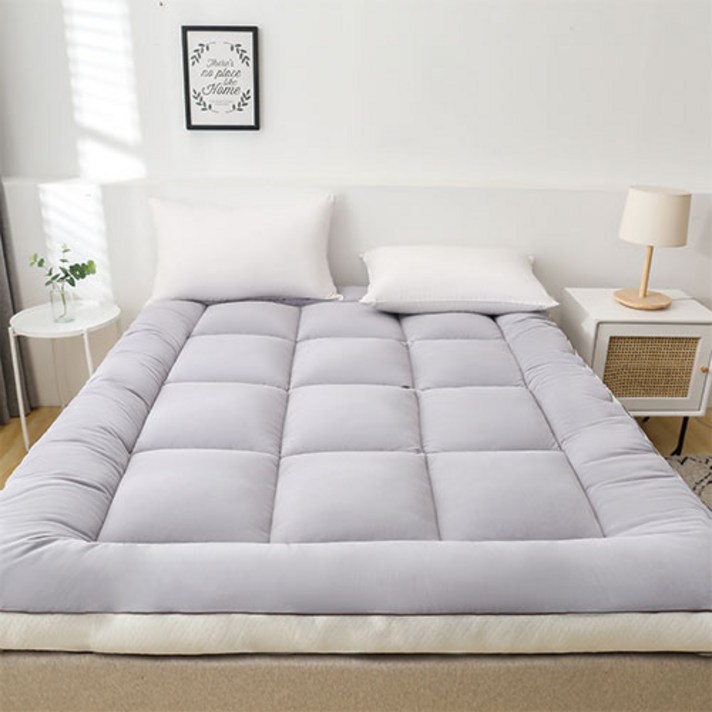  소하임 사계절 극세사 양면 토퍼, 7.5cm 