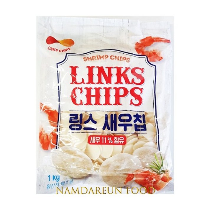 링스 새우칩 1kg 스낵