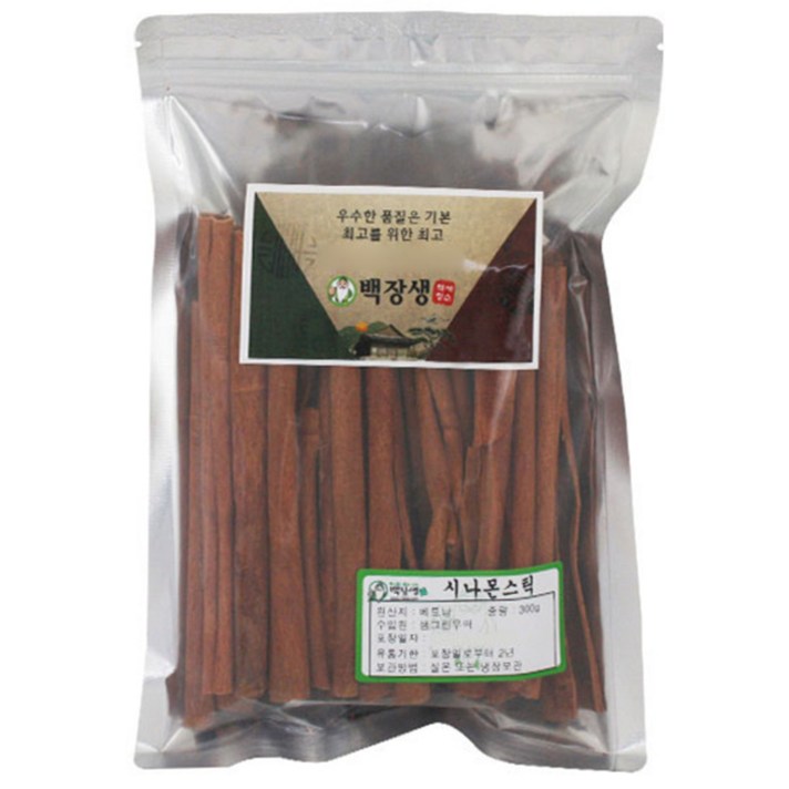 백장생 시나몬스틱, 300g, 1개