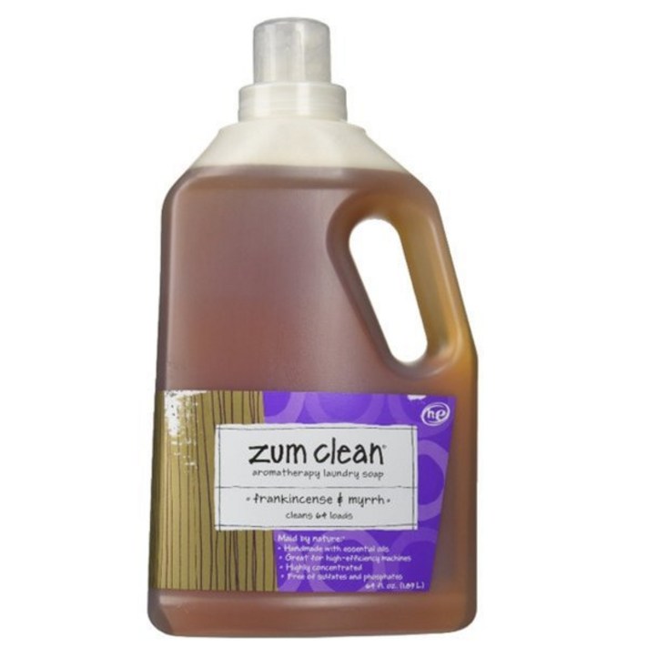 인디고와일드 줌 클린 아로마테라피 액상세제, 1.89L, Frankincense & Myrrh, 1개