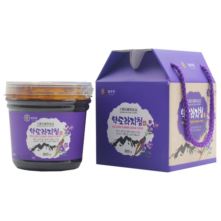 [목건강] 환절기 기관지에 좋은 약도라지청 800g, 1개
