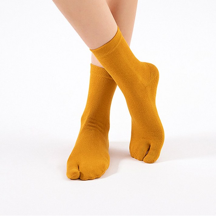 고운발 타비 컬러 발가락 쪼리 양말