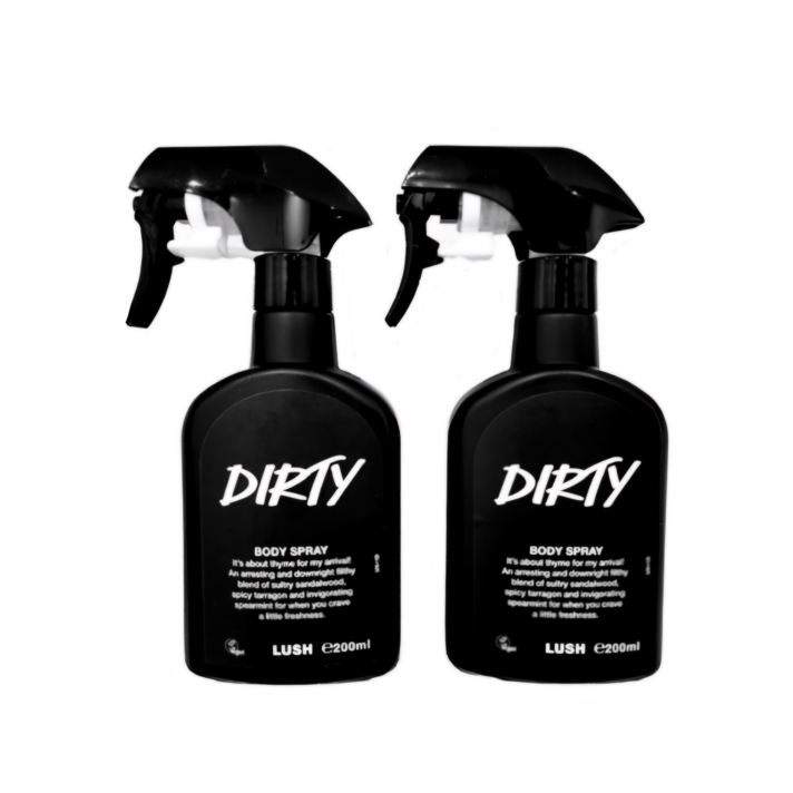 영국무료배송 영국 러쉬 더티 200ml 바디 스프레이 2개 LUSH DIRTY BODY SPRAY X 2개 영국무료배송 영국 러쉬 더티 200ml 바디 스프레이 2개 LUSH DIRTY BODY SPRAY X 2개