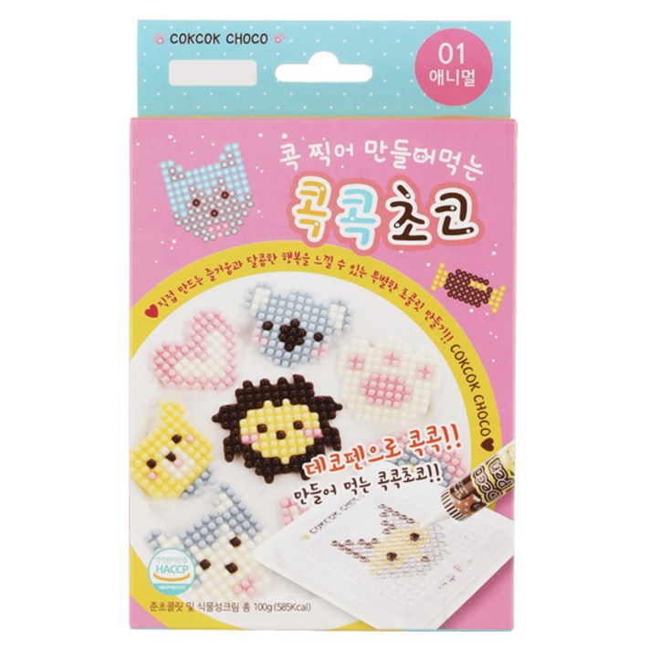 콕콕초코, 1개, 1개
