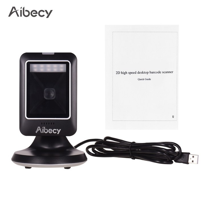 qr 코드 체크인 기계 aibecy mp6300y 1d2d 무지향성 바 스캐너 usb 유선 바 리더 cmos 슈퍼 스캐닝 디코딩 기능