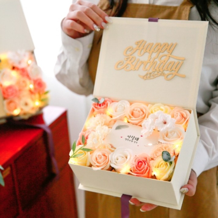 기프티기프티 비누꽃 반전 용돈박스 돈티슈 세트, 시그니처 화이트, 12번(오다주웠다~)