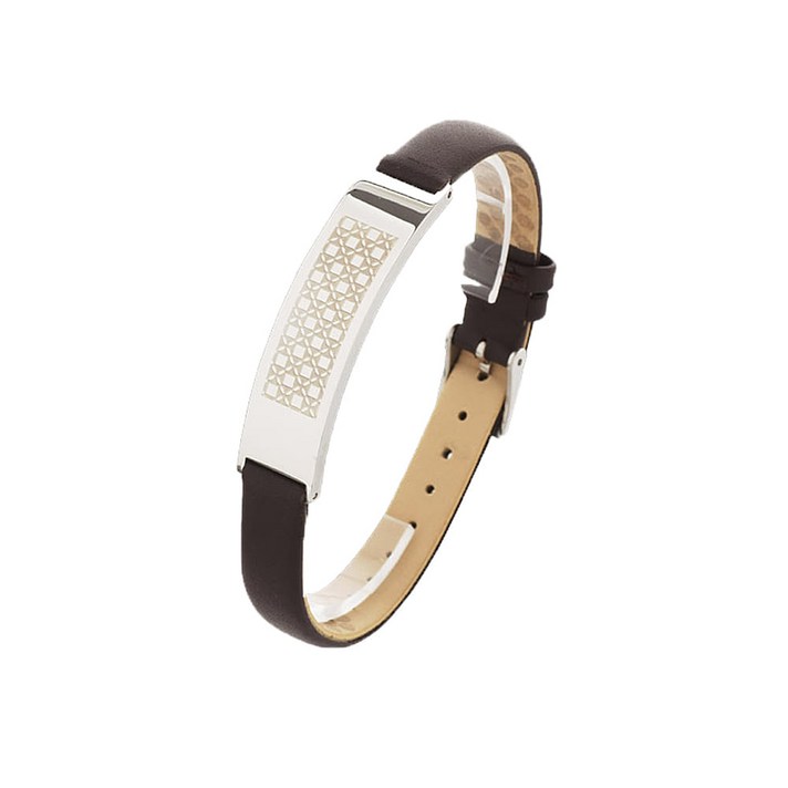 도나소피아 게르마늄 건강 팔찌 선물추천 가죽 DN-6998