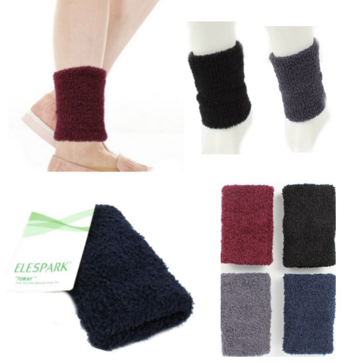 청성 겨울 손목토시 발목토시 팔목 핸드워머 발토시 손토시 암워머 다리토시 종아리토시, 극세사 발목토시-네이비