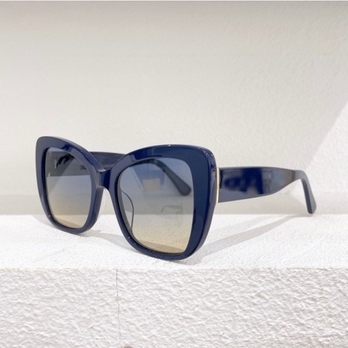 선글라스 여자선글라스 표범 색 그라데이션 렌즈 패션 여성 선글라스 4348 아세테이트 섬유 남성 안경