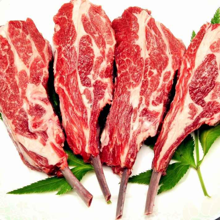 그린램 양갈비 고급갈비 숄더랙(500g)+소스(10g), 숄더랙(500g), 1팩