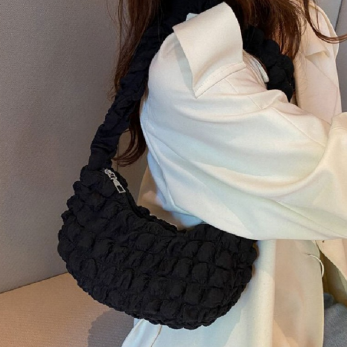 프리마비스타 미니 파스텔 토트백 구름 가방 퀼팅