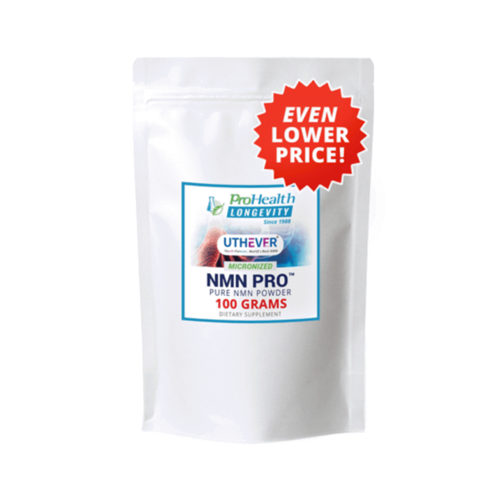 프로헬스 NMN프로 파우더 대용량 벌크 100g ProHealth Longevity NMN Pro Powder Bulk