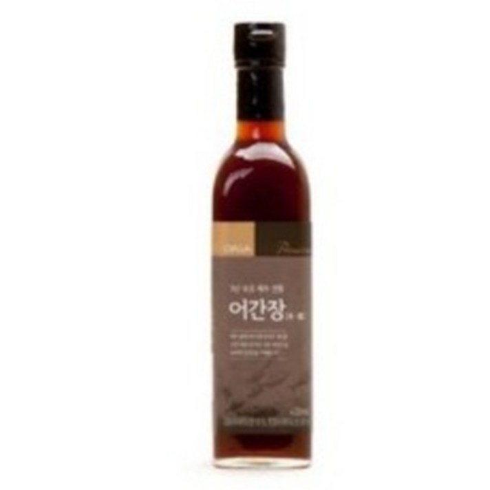 올가홀푸드 제주전통 어간장, 420ml, 1개
