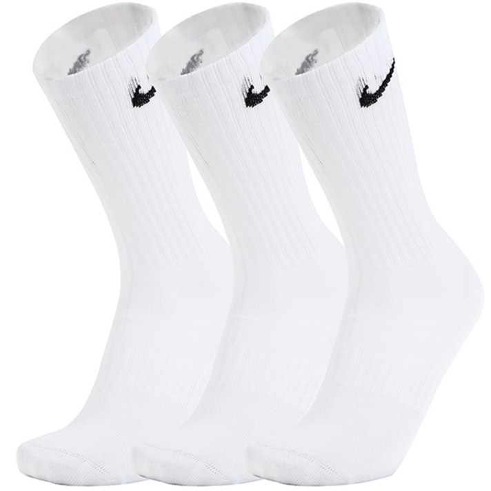 나이키 EVERYDAY LITWET 3P 양말 + 마스크, 화이트