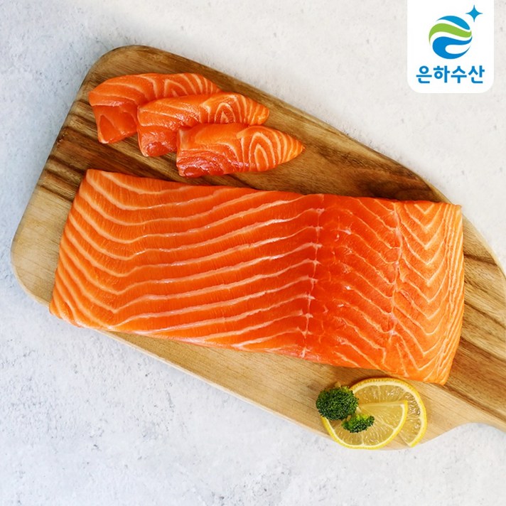 노르웨이 생연어회 300g/500g/1kg 구이 스테이크 슬라이스, 03.생연어1kg