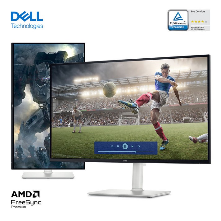 DELL S2725QS 4K UHD IPS 120Hz 피봇 높낮이조절 HDR 내장스피커 3년보증 모니터, S2725QS, 68.5cm DELL S2725QS 4K UHD IPS 120Hz 피봇 높낮이조절 HDR 내장스피커 3년보증 모니터, S2725QS, 68.5cm