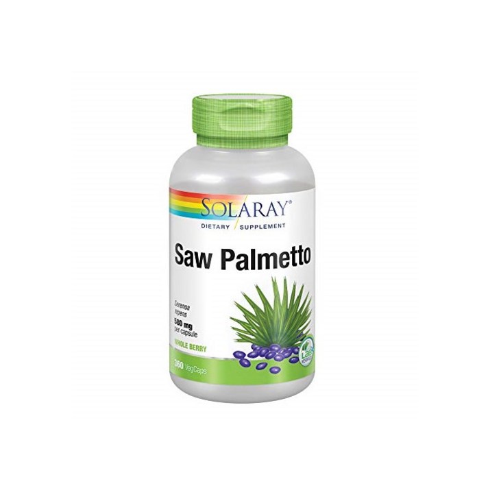 솔라리 쏘말메토 580mg 360정 Solaray Saw Palmetto Berry 580mg 360 Veggie Caps