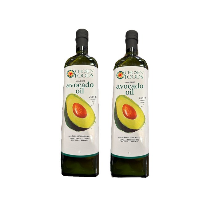  초슨푸즈 아보카도 오일, 1L, 2개 