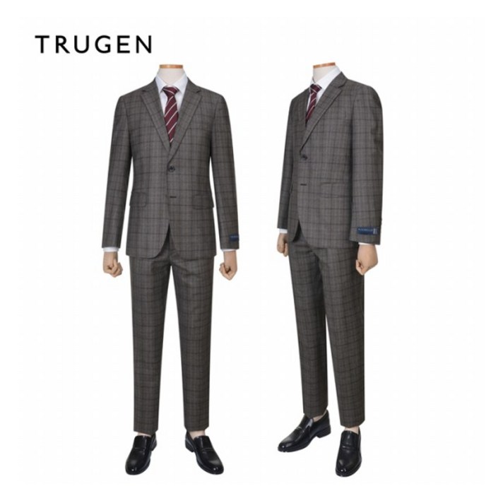트루젠 순모 글렌체크 수트세트 TG9F9MTJ540 S
