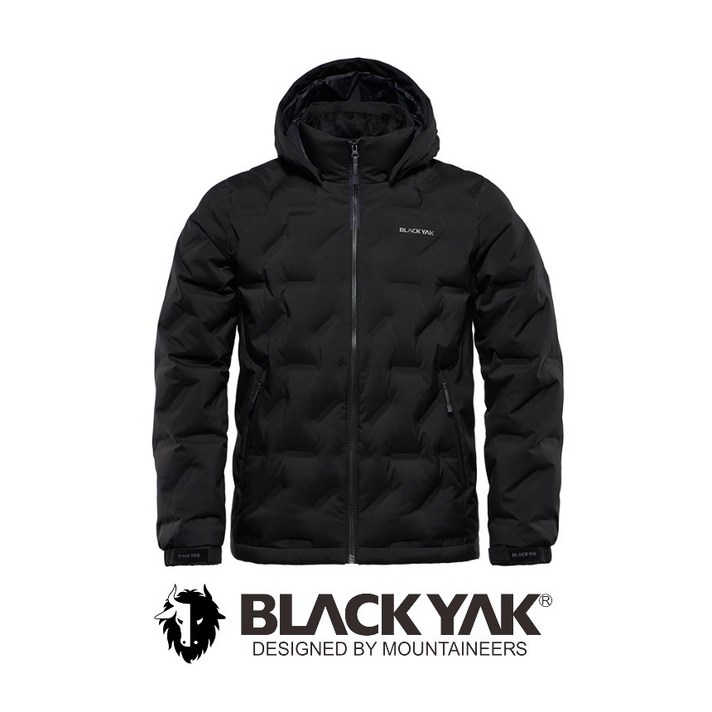 블랙야크 [ BLACK YAK ] 털빠짐 극소량!! 남성 무봉제 퀼팅타입 거위털 다운다켓 B제로스팟후디다운자켓#1