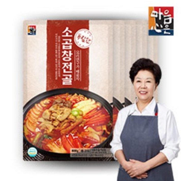[마음심은] 배윤자 푸짐한 소곱창전골 800g 골라담기, 3팩