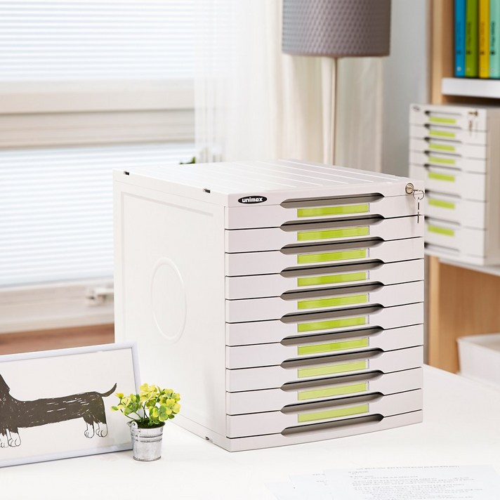 유아이원 학교 학원 유치원 어린이집 교구 사무실 회사 문서 정리함 보관함 수납함 시스템 서류함 3단 4단 6단 5단 7단 10단, 블루, 7단