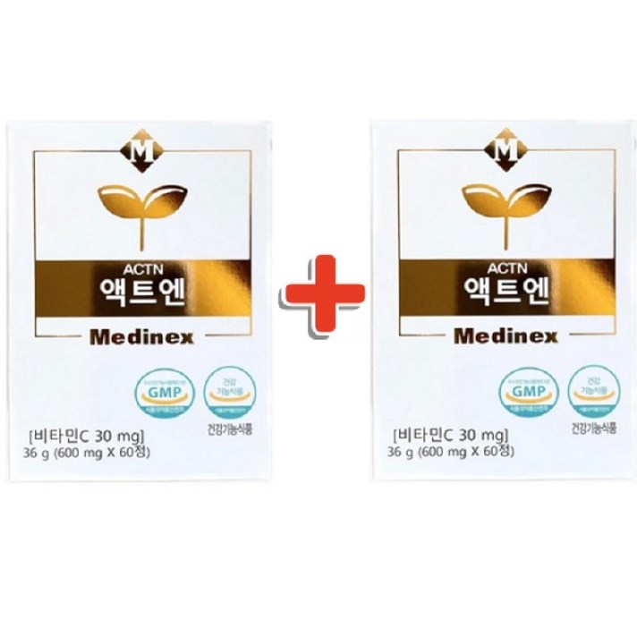  액트엔 항산화제 파이토케미컬 Nrf2 식물성 60캡슐, 60정, 2개 