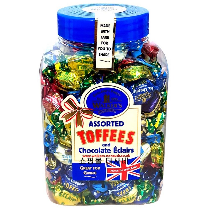 워커스 어쏠티드 토피스 카라멜 1.25kg 1통., 옵션선택