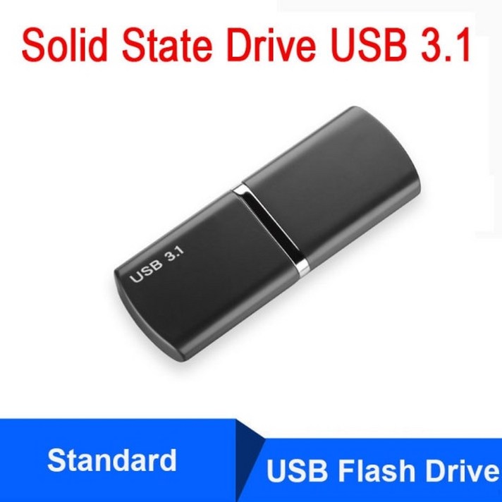 외장 SSD Ingelon USB3.1 SSD 1TB 외장형 하드 드라이브 휴대용 미니, SP3- 표준